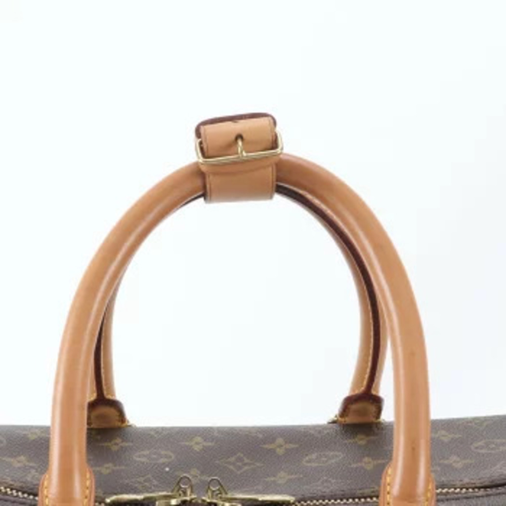Louis Vuitton Business Sirius Leather Monogram Tote Trip Bag Boston Brown